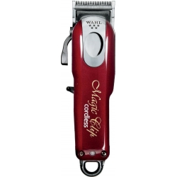 Wahl Professional Magic Clip Cordless Επαγγελματική Επαναφορτιζόμενη Κουρευτική Μηχανή Κόκκινη 08148-016