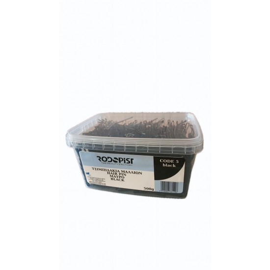 Rodopist Professionel Τσιμπιδάκια Μαλλιών Code 5 Μαύρο 500 gr Rodopist Professionel Τσιμπιδάκια Μαλλιών Code 5 Μαύρο 500 gr