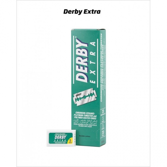 Derby Extra Ξυραφάκια Πακέτο 100 Λεπίδων