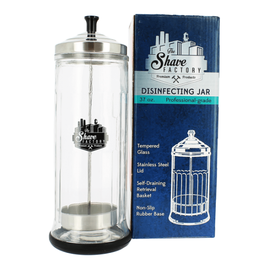 Δοχείο απολύμανσης The shave factory Desinfection Jar 1000 ml