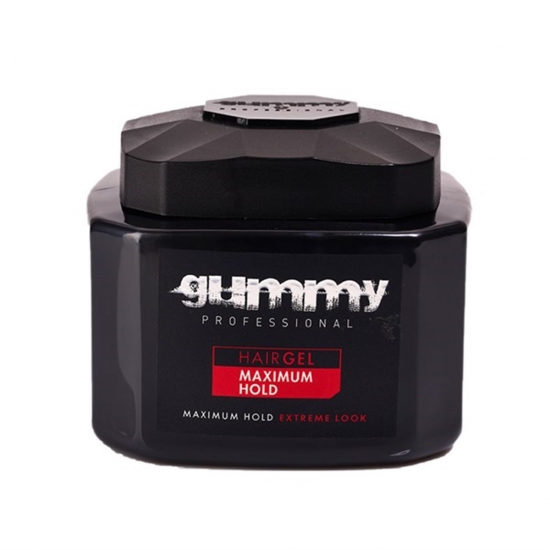 Gummy Professional Hair Gel Maximum Hold & Extreme Look 700ml Gummy Professional Hair Gel Maximum Hold & Extreme Look 700ml