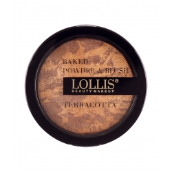 LOLLIS - TERRACOTTA BAKED POWDER & BLUSH ON 01