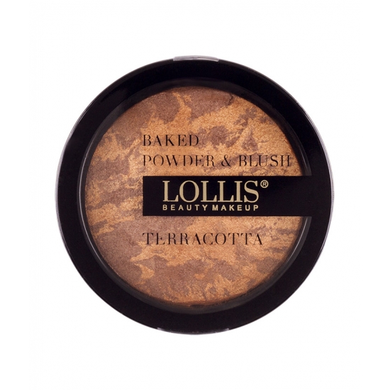 LOLLIS - TERRACOTTA BAKED POWDER & BLUSH ON 01 LOLLIS - TERRACOTTA BAKED POWDER & BLUSH ON 01