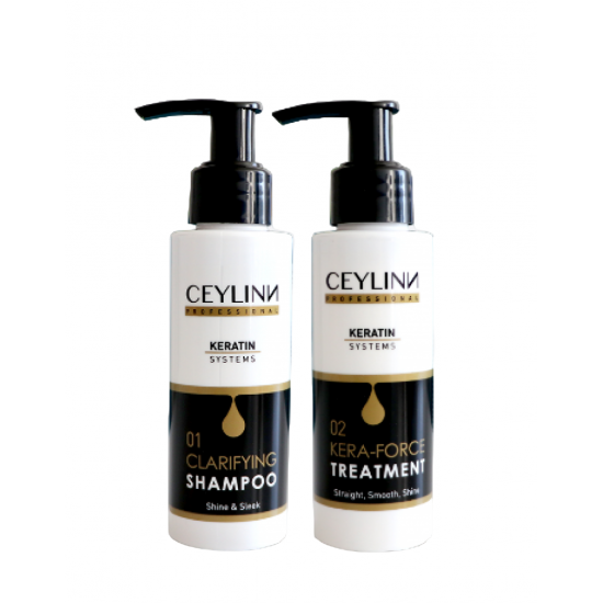 Ceylinn - Kera-Force Treatment 100 ml + Clarifying Shampoo 100 ml Μινι Σετ Ceylinn - Kera-Force Treatment 100 ml + Clarifying Shampoo 100 ml Μινι Σετ