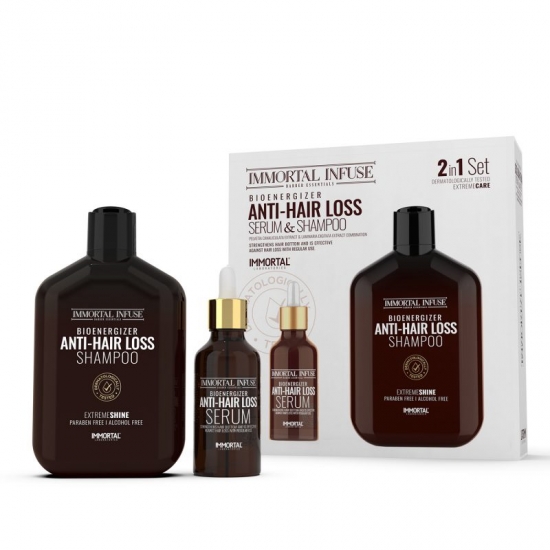 IMMORTAL Infuse Anti-Hair Loss 2in1 Σετ (500+50 ml)