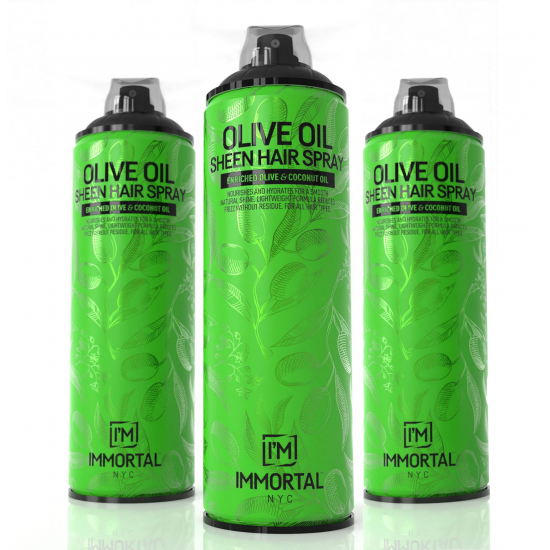 IMMORTAL NYC - OLIVE OIL SHEEN SPRAY 500 ML