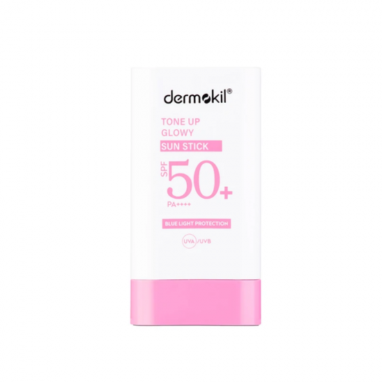 DERMOKIL - ΑΝΤΗΛΙΑΚΟ ΣΤΙΚ TONE UP GLOWY ΓΙΑ ΕΞΙΣΟΡΡΟΠΗΣΗ ΤΟΝΩΝ ΠΡΟΣΩΠΟΥ 20 GR