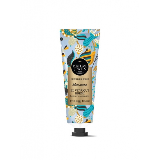 PERFUME JEWELS Blue Moon Κρέμα Χεριών και Σώματος Σωληνάριο 50 ml