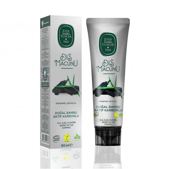 EYUP SABRI TUNCER Οδοντόκρεμα με Βιολογικό Active Bamboo Carboned 90 ml