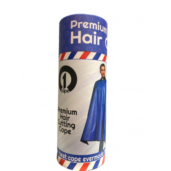 The Shave Factory Premium Hair Cutting Cape Blue Unisex