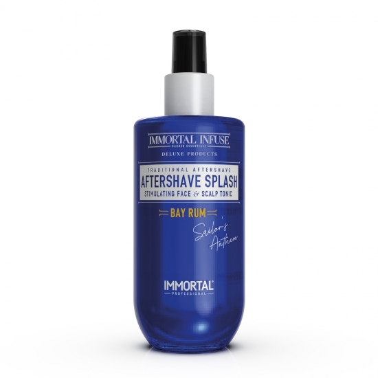 IMMORTAL INFUSE - AFTERSHAVE SPLASH BAY RUM SAILORS ANTHEM 250 ML IMMORTAL INFUSE - AFTERSHAVE SPLASH BAY RUM SAILORS ANTHEM 250 ML