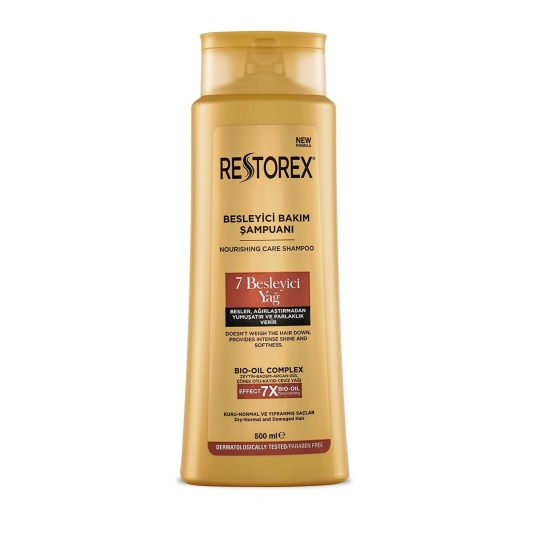 Restorex - Επανορθωτικό Σαμπουάν με 7 Θρεπτικά Έλαια 500 ml