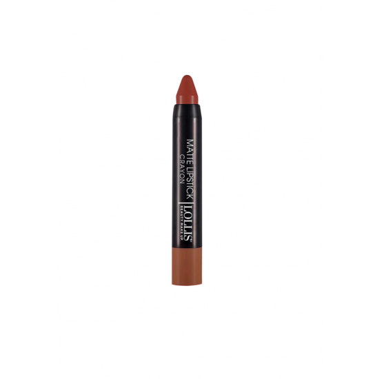 Lollis – Matte Lipstick Crayon 08 Mule Fawn 3 g