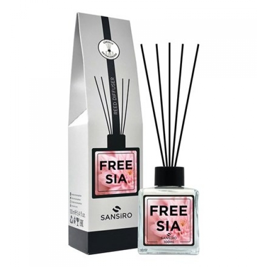 SANSIRO - Αρωματικό χώρου με sticks Freesia 100 ML SANSIRO - Αρωματικό χώρου με sticks Freesia 100 ML