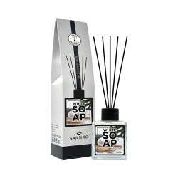 SANSIRO - Αρωματικό χώρου με sticks White Soap 100 ML