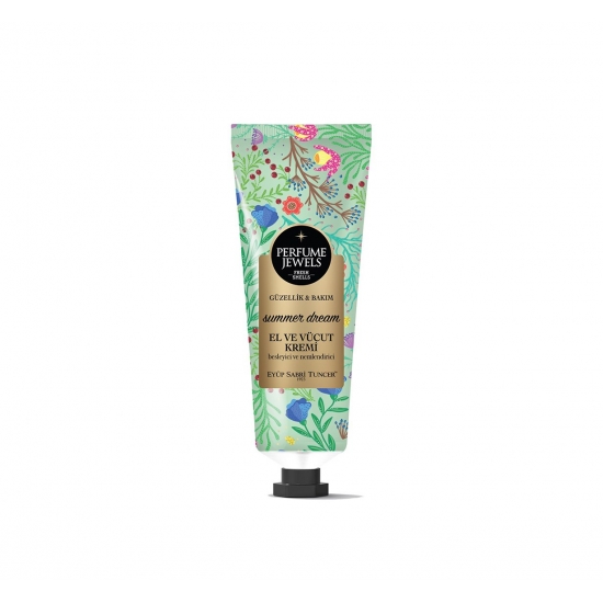 PERFUME JEWELS Summer Dream Κρέμα Χεριών και Σώματος Σωληνάριο 50 ml