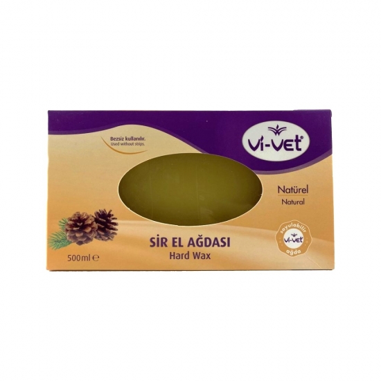 VI-VET Κερί Αποτρίχωσης NATUREL σε ταψάκι 500 ML